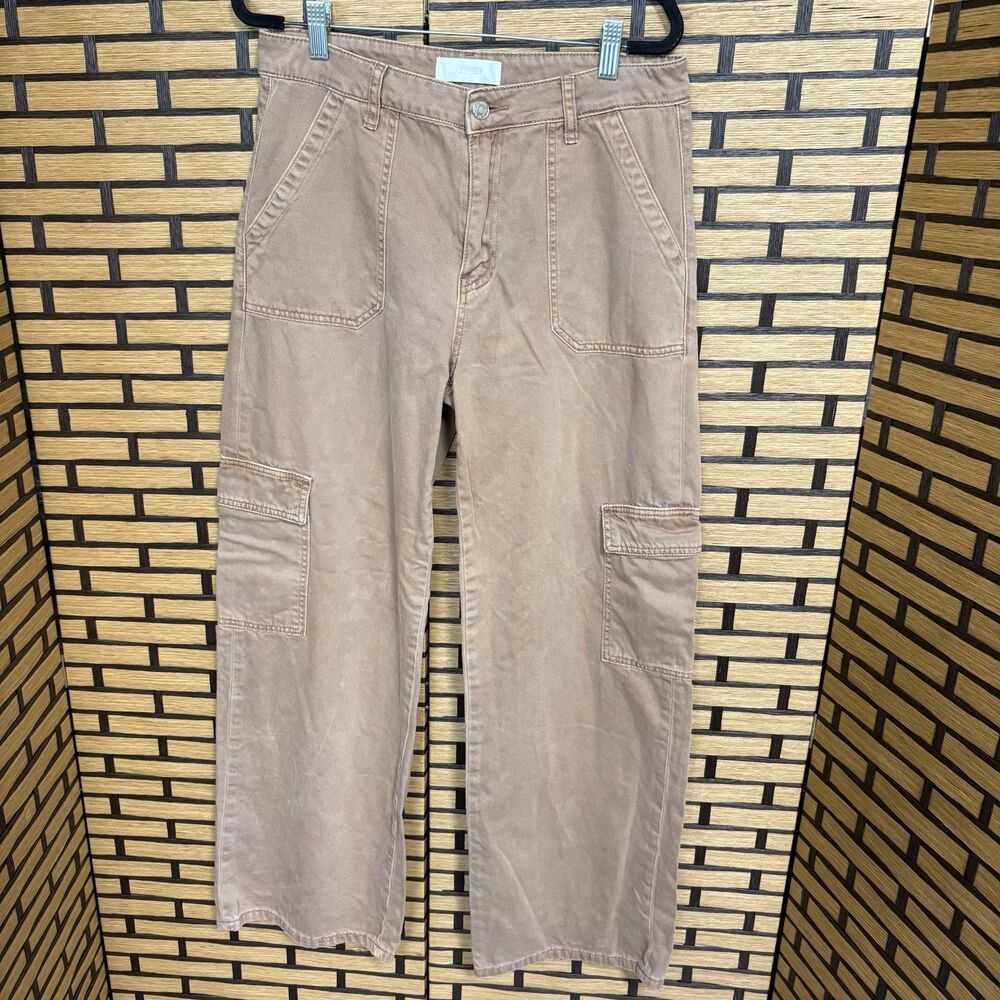 Vervet Brown Cargo Jeans Size 29